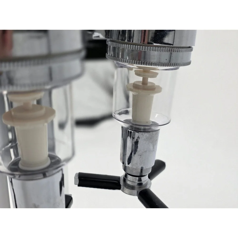 Chrome Rotating Liquor Dispenser Carousel Bar Drink Pourer Stand 5 Bottle Statio